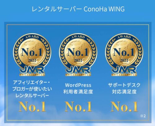 ConoHa Wing　トップ