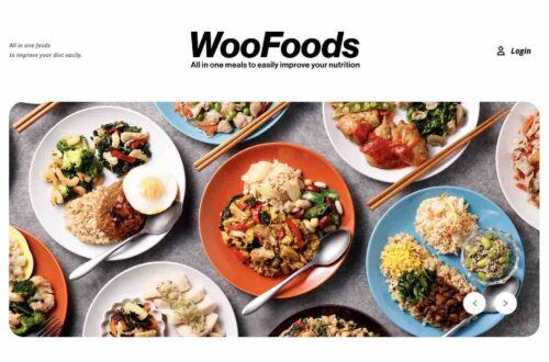 WooFoods　公式サイトトップページ