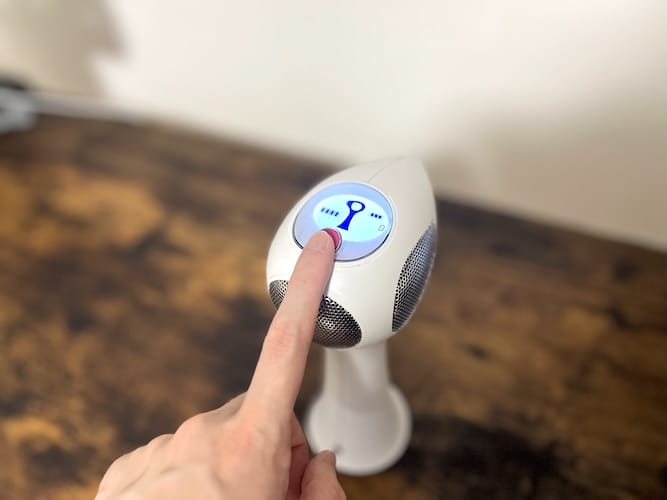 トリア脱毛器 出力調整