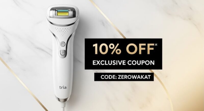 【当サイト限定】トリア公式サイト全品10%OFFクーポン