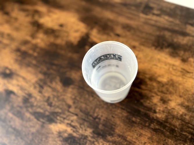 ぴちぴちハッピーチ風味　溶け残り