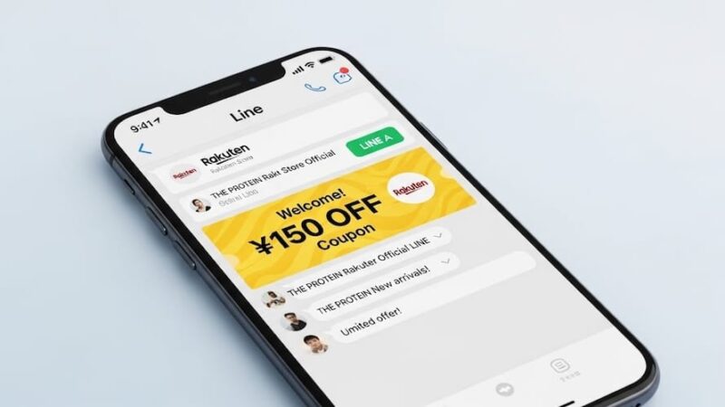 ザプロ 楽天市場店の公式LINEを友だち登録で150円クーポン