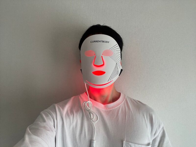 LEDマスク シリーズ3 実際に使用している様子